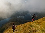 93 Discesa per ripidi pratoni